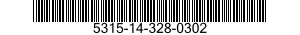 5315-14-328-0302 KEY,MACHINE 5315143280302 143280302