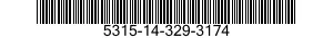 5315-14-329-3174 KEY,MACHINE 5315143293174 143293174