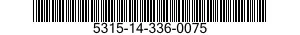 5315-14-336-0075  5315143360075 143360075