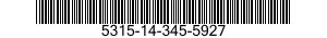 5315-14-345-5927  5315143455927 143455927