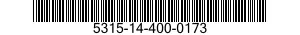 5315-14-400-0173 PIN,HOLLOW 5315144000173 144000173