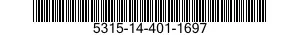 5315-14-401-1697 KEY,MACHINE 5315144011697 144011697