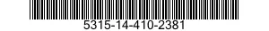 5315-14-410-2381 PIN,QUICK RELEASE 5315144102381 144102381