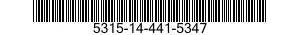 5315-14-441-5347 PIN,QUICK RELEASE 5315144415347 144415347
