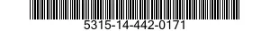5315-14-442-0171 PIN,TOGGLE,HEADED 5315144420171 144420171
