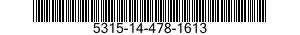 5315-14-478-1613 PIN,TOGGLE,HEADED 5315144781613 144781613