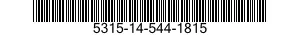 5315-14-544-1815 PIN,LOCK 5315145441815 145441815
