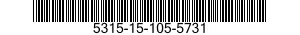 5315-15-105-5731 PIN,HOLLOW 5315151055731 151055731