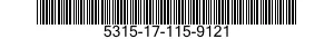 5315-17-115-9121 PIN,STRAIGHT,HEADED 5315171159121 171159121