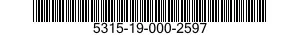 5315-19-000-2597 PIN,STRAIGHT,HEADLESS 5315190002597 190002597