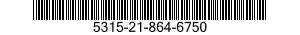 5315-21-864-6750 PIN,DRIVE,POWDER ACTUATED 5315218646750 218646750