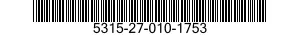 5315-27-010-1753 PIN,STRAIGHT,THREADED 5315270101753 270101753
