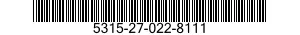 5315-27-022-8111 PIN,STRAIGHT,HEADLESS 5315270228111 270228111
