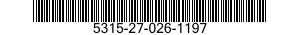 5315-27-026-1197 PIN,STRAIGHT,HEADLESS 5315270261197 270261197