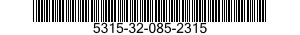 5315-32-085-2315 PIN,SHOULDER,HEADED 5315320852315 320852315