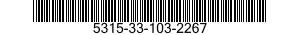 5315-33-103-2267 PIN,SHOULDER,HEADED 5315331032267 331032267