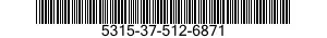 5315-37-512-6871 PIN,STRAIGHT,THREADED 5315375126871 375126871