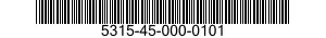 5315-45-000-0101 PIN,QUICK RELEASE 5315450000101 450000101