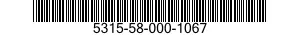 5315-58-000-1067 PIN,LOCK 5315580001067 580001067