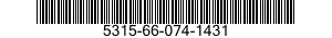 5315-66-074-1431 PIN,TOGGLE,EYE COLLAR 5315660741431 660741431