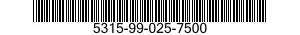 5315-99-025-7500 PIN,SPRING 5315990257500 990257500