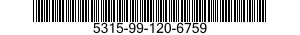 5315-99-120-6759 PIN,STRAIGHT,HEADLESS 5315991206759 991206759