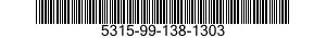 5315-99-138-1303 PIN,STRAIGHT,HEADLESS 5315991381303 991381303