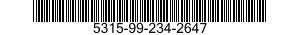 5315-99-234-2647 PIN,STRAIGHT,HEADED 5315992342647 992342647