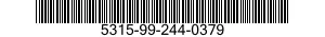 5315-99-244-0379 PIN,SHOULDER,HEADLESS 5315992440379 992440379