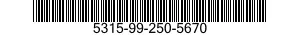 5315-99-250-5670 PIN,SPRING 5315992505670 992505670