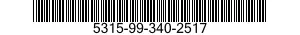 5315-99-340-2517 PIN,GROOVED,HEADED 5315993402517 993402517