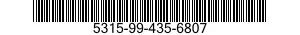 5315-99-435-6807 PIN,GROOVED,HEADLESS 5315994356807 994356807