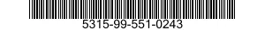 5315-99-551-0243 ROD,STRAIGHT,HEADLESS 5315995510243 995510243