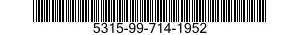 5315-99-714-1952 PIN,TAPERED,PLAIN 5315997141952 997141952