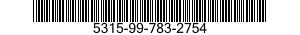 5315-99-783-2754 PIN,STRAIGHT,HEADLESS 5315997832754 997832754