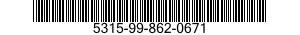 5315-99-862-0671 PIN,STRAIGHT,HEADLESS 5315998620671 998620671