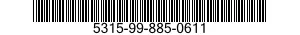 5315-99-885-0611 PIN,SHOULDER,HEADED 5315998850611 998850611