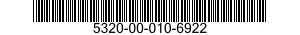 5320-00-010-6922  5320000106922 000106922