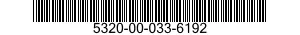 5320-00-033-6192  5320000336192 000336192