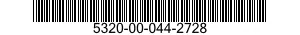 5320-00-044-2728  5320000442728 000442728