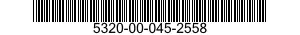 5320-00-045-2558  5320000452558 000452558
