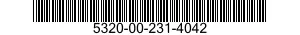5320-00-231-4042  5320002314042 002314042