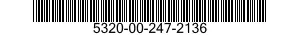 5320-00-247-2136  5320002472136 002472136