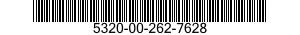 5320-00-262-7628  5320002627628 002627628