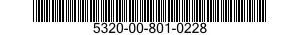 5320-00-801-0228  5320008010228 008010228