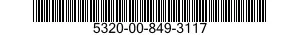 5320-00-849-3117 COLLAR,PIN-RIVET,THREADED 5320008493117 008493117