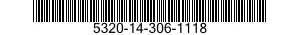 5320-14-306-1118 RIVET,TUBULAR 5320143061118 143061118