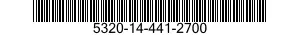 5320-14-441-2700 PIN-RIVET,GROOVED 5320144412700 144412700