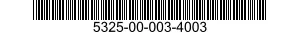 5325-00-003-4003 INSERT,SCREW THREAD 5325000034003 000034003