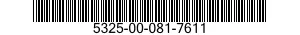 5325-00-081-7611 GROMMET,NONMETALLIC 5325000817611 000817611